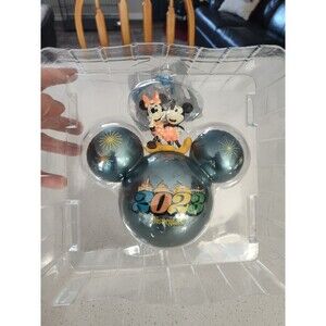Disney Mickey Icon Glass Ball Ornament